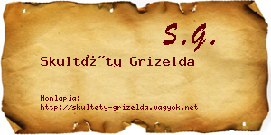 Skultéty Grizelda névjegykártya
